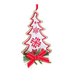 Snowman/Tree/Deer Ornament (Set of 6) 4.25"H, 4.25"H 5.25"H Resin