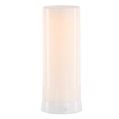 FIA Flame 3"D x 7.5"H Plastic White