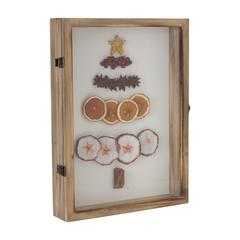 Fruit Tree Shadow Box 12.25"L x 16"H Wood/Resin