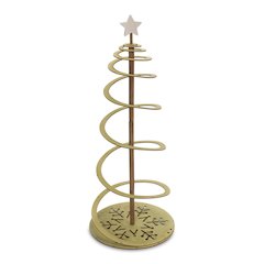 Tree 15.25"D x 38.5"H Wood