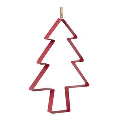 Tree Cookie Cutter Ornament (Set of 4) 12"H Metal