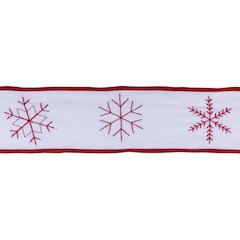 Holiday Snowflake Ribbon (Set of 2)