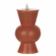 Simplux LED Designer Candle w/4 and 8 Hr Timer (Set of 2) 3.5" x 5.5"H Wax
