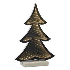 Tree Infinity Light (Set of 2) 12.5"H Acrylic 3 AA Batteries Not Included