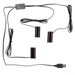 Battery Replacement 3 to 1 (2 x AA, Set of 2) 18"L Lead Wire, 38"L Lead Wire