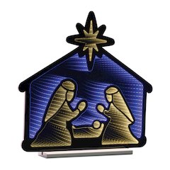 Nativity Scene Ekkolight 24.5"H