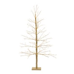 Gold LED Twig Tree 48"H