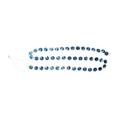 Iridescent Glass Jewel Garland (Set of 2)