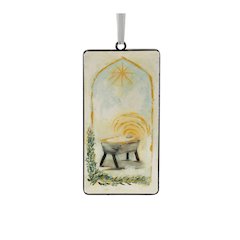 Nativity Manger Ornament (Set of 12)