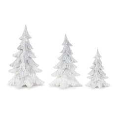 Glittered Pine Tree (Set of 3)