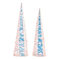 Iridescent LED Tree (Set of 2)