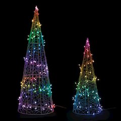 Multicolor LED Tree (Set of 2)