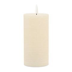FIA Wick Ivory Pillar Candle (Set of 2)