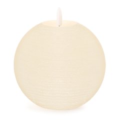 FIA Wick Ivory Round Candle (Set of 2)