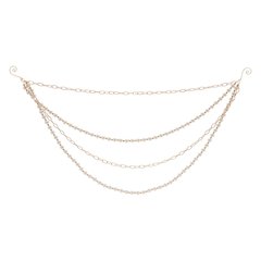 Pearl Bead and Chain Link Garland (Set of 2)
