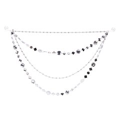 Jewel Bead and Chain Link Garland (Set of 2)
