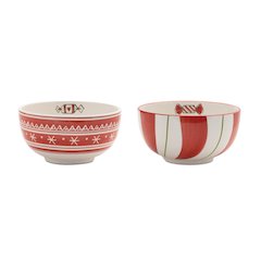 Ceramic Santa Candy Bowl (Set of 4)