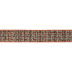 Checkered Woven Wired Ribbon (Set of 2)