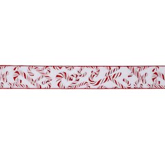 Candy Cane Print Wired Ribbon (Set of 2)