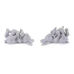 Laying Rabbit with Baby Bunny Figurine (Set of 2)