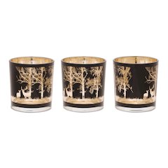 Mossy Oak Deer Votive (Set of 3)