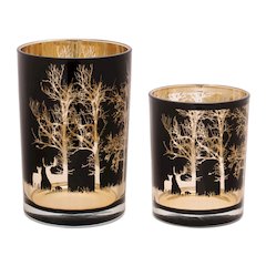 Mossy Oak Deer Candle Holder (Set of 2)
