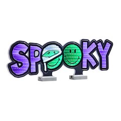 SmileyWorld(R) Halloween SPOOKY Ekkolight 24"L