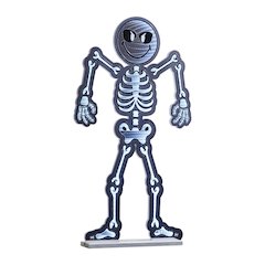 SmileyWorld®  Halloween Skeleton Ekkolight 36"H