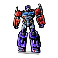 Transformers Optimus Prime Ekkolight 36"H