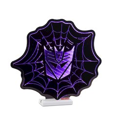 Transformers Decepticon Web Ekkolight 18"H