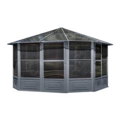 Florence Solarium 12 Ft. x 12 Ft. in Slate