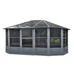 Florence Solarium 12 Ft. x 15 Ft. in Slate