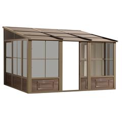 Florence Add-A-Room with Metal Roof 10 Ft. x 12 Ft. in Sand
