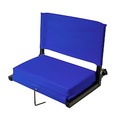 Stadium Chairs for Bleachers with Back Support