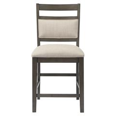 Shades of Gray Upholstered Barstool