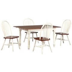 Andrews 5 Piece 48-60" Rectangular Extendable Dining Set