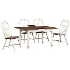 Andrews 5 Piece 48-60" Rectangular Extendable Dining Set