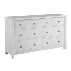 Dover 7 Drawer Bedroom Dresser, 68" Wide Chest Storage Organizer, TV Stand for