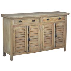 Cottage 58" Shutter Door Credenza