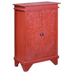 Cottage Carved Accent Cabinet