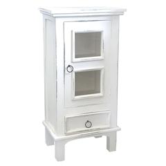 Cottage One Door End Table with Drawer