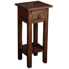 Cottage Narrow Side End Table