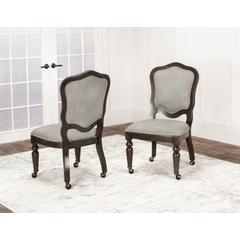 5 Piece 48" Round Vegas Dining and Poker Table Set