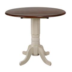 Andrews 42" Round Extendable Drop Leaf Pub Table