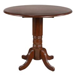 Andrews 42" Round Extendable Drop Leaf Pub Table