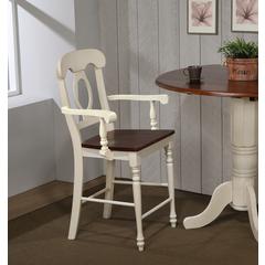 Andrews Napoleon Barstool with Arms