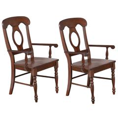 Andrews Napoleon Dining Chair with Arms