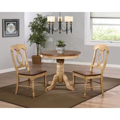 Brook Round 36" Pedestal Dining Table