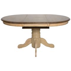 Brook 42" Round or 60" Oval Extendable Butterfly Dining Table