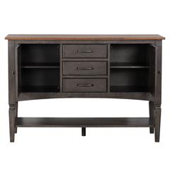 6 Piece 60-78" Expanding Dining Table Set with 6 Slat Back Chairs